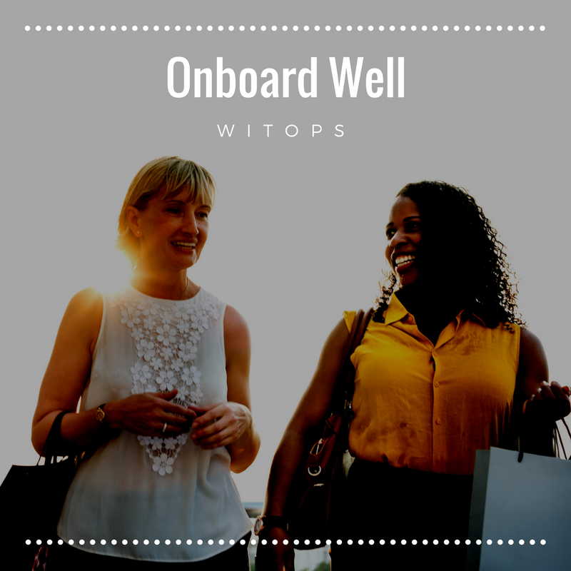 Onboard Well Let's Be Valuing Poster