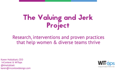 The Valuing and Jerk Project